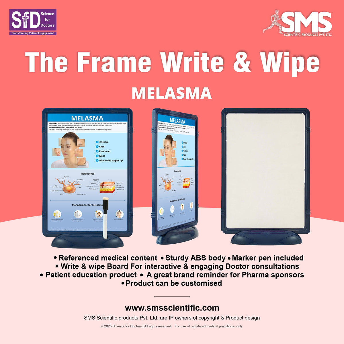 The Frame Write & Wipe  -  Melasma
